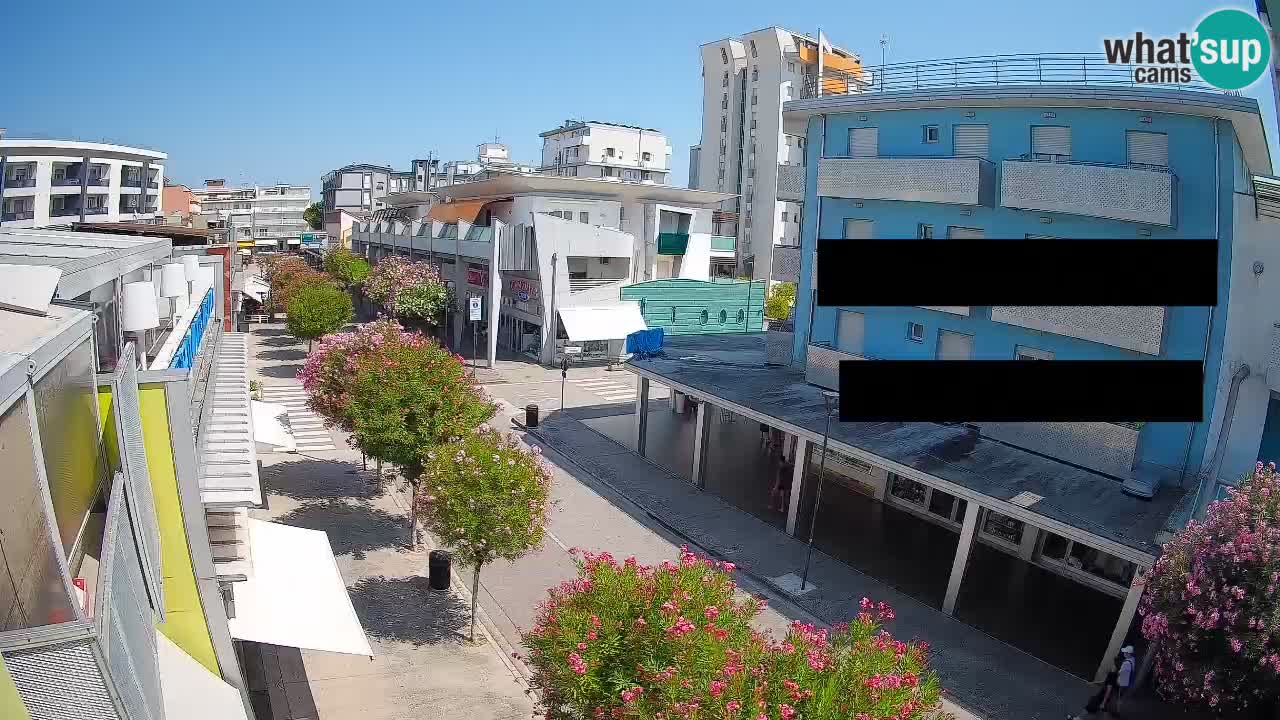 Webcam Paseo de Bibione – Viale delle Costellazioni en directo