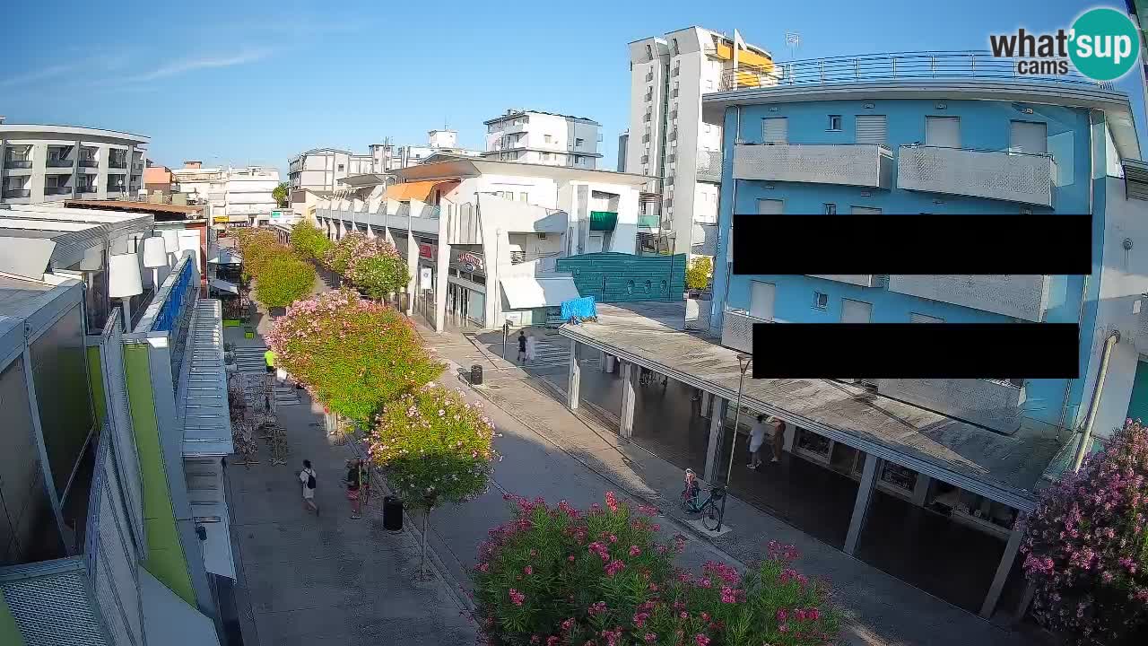 Webcam Promenade de Bibione – Viale delle Costellazioni en direct