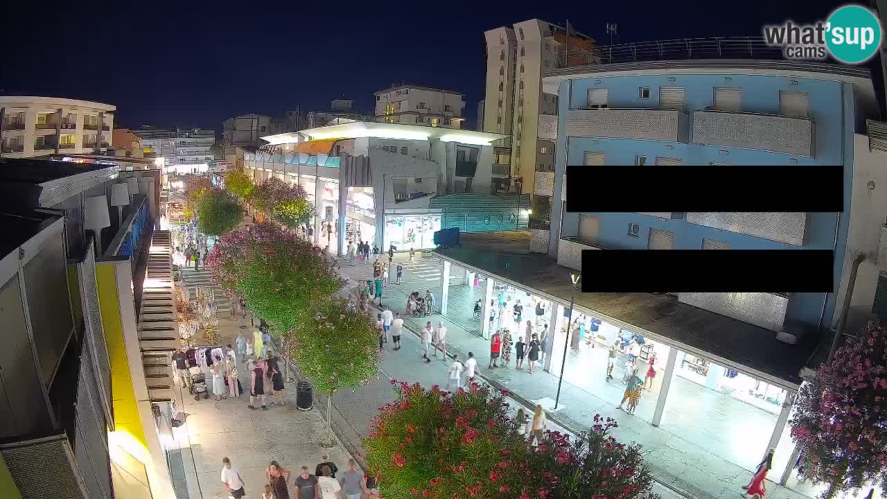 Webcam Promenade de Bibione – Viale delle Costellazioni en direct