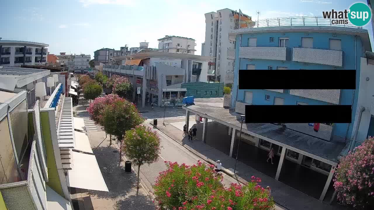 Webcam Promenade de Bibione – Viale delle Costellazioni en direct