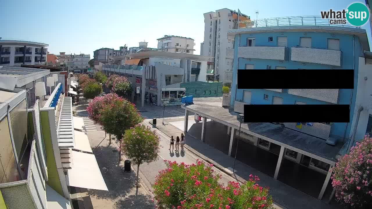Webcam Promenade de Bibione – Viale delle Costellazioni en direct