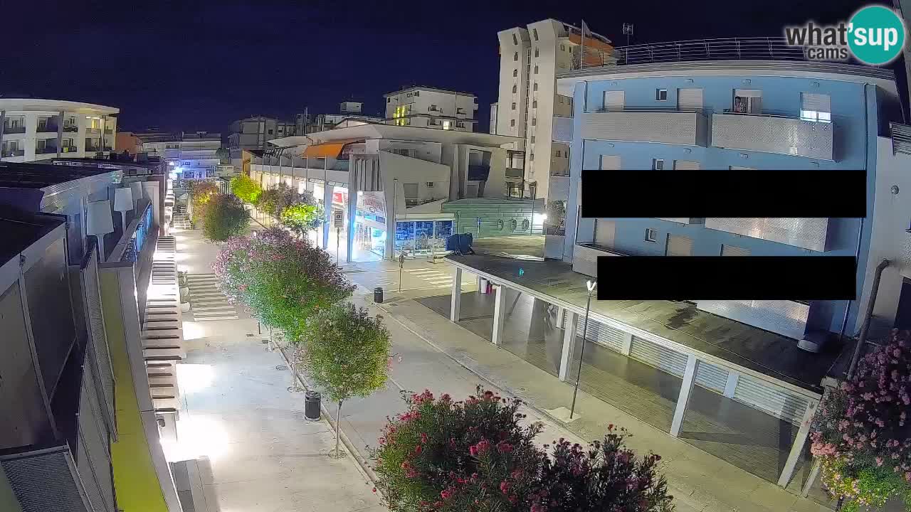 Bibione Promenade Webcam – Viale delle Costellazioni Live