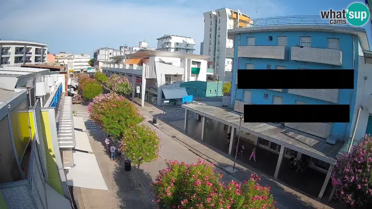 Spletna kamera Bibione Peš cona – Viale delle Costellazioni v živo