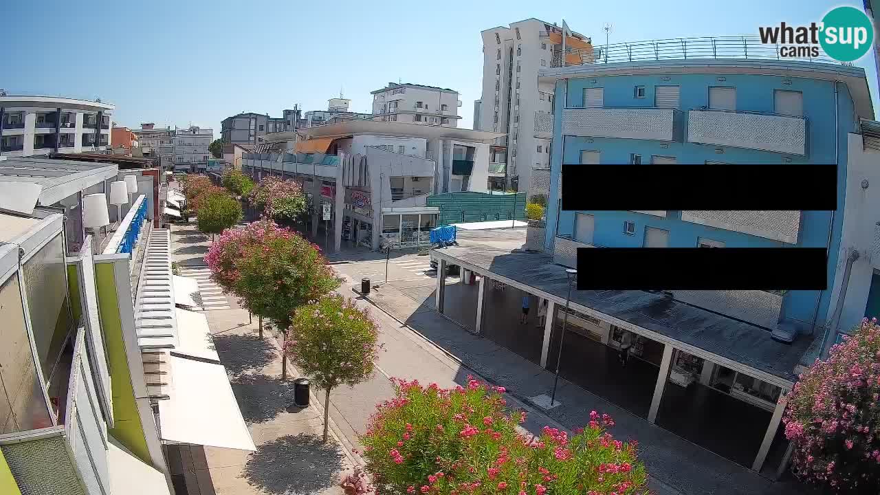 Webcam Promenade de Bibione – Viale delle Costellazioni en direct