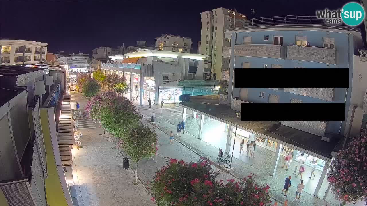 Webcam Paseo de Bibione – Viale delle Costellazioni en directo