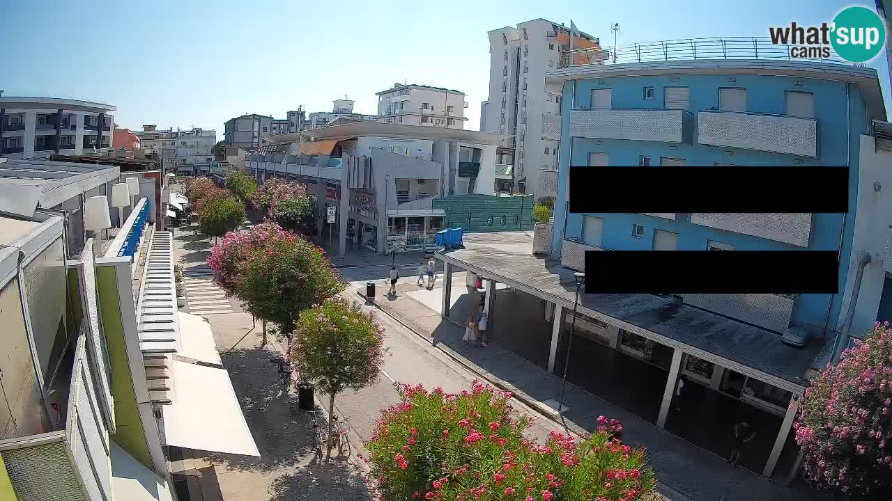 Webcam Promenade de Bibione – Viale delle Costellazioni en direct