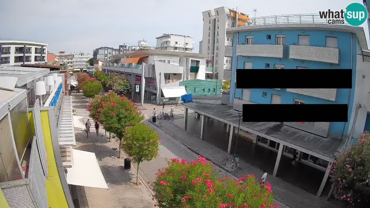 Webcam Promenade de Bibione – Viale delle Costellazioni en direct