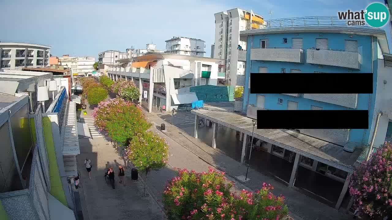 Webcam Promenade de Bibione – Viale delle Costellazioni en direct