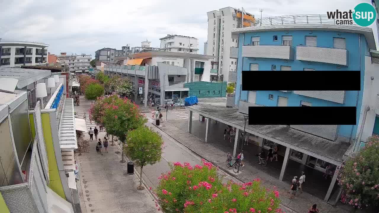 Webcam Paseo de Bibione – Viale delle Costellazioni en directo