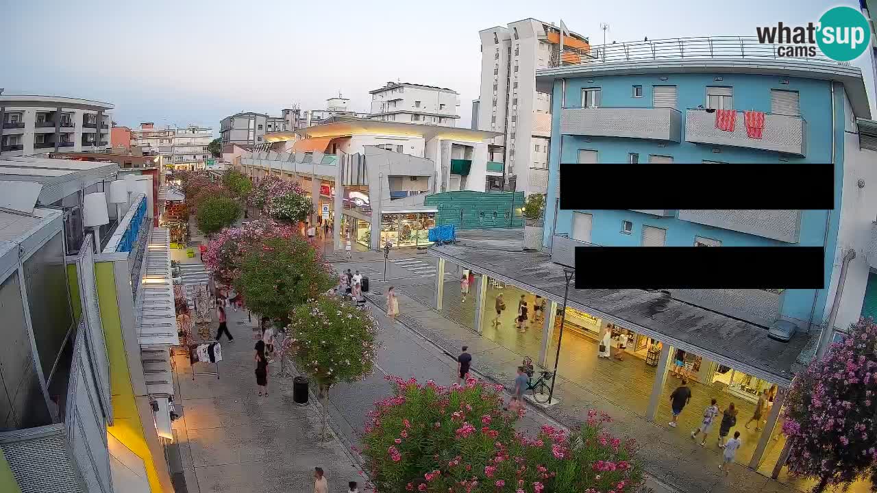 Webcam Paseo de Bibione – Viale delle Costellazioni en directo