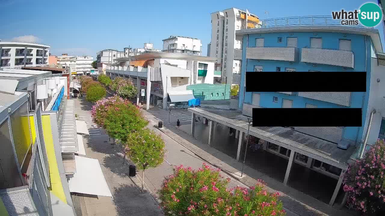 Webcam Promenade de Bibione – Viale delle Costellazioni en direct