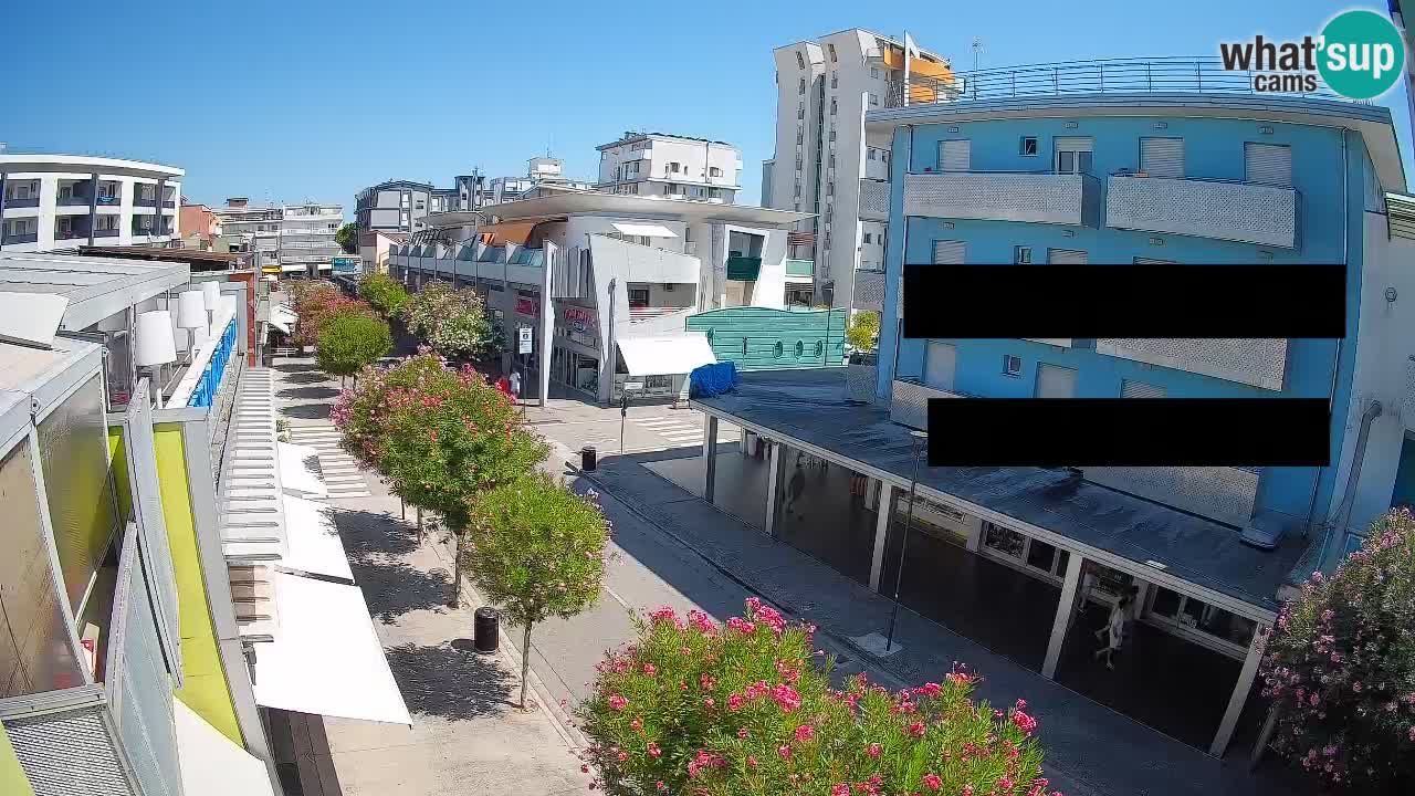 Webcam Paseo de Bibione – Viale delle Costellazioni en directo