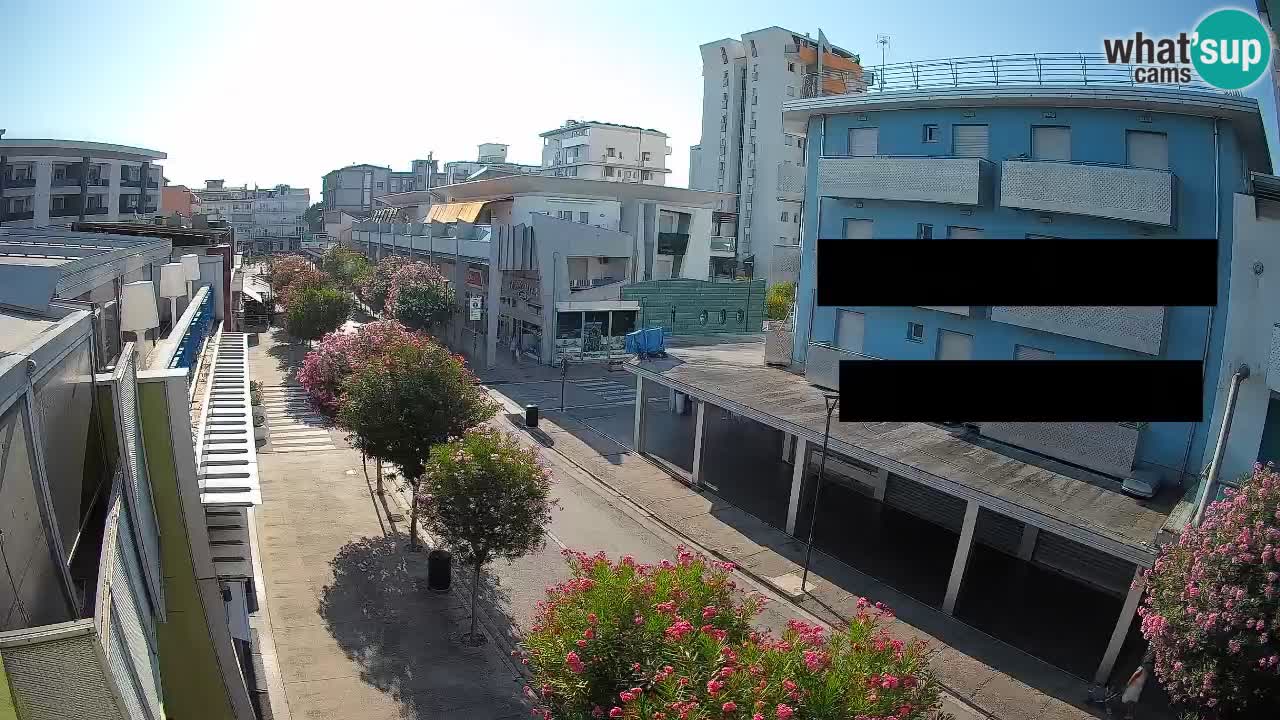 Webcam Paseo de Bibione – Viale delle Costellazioni en directo