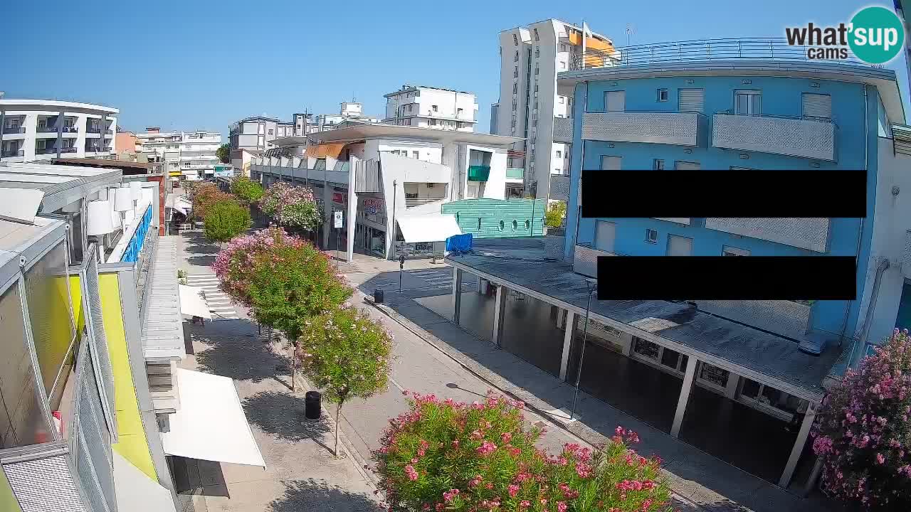 Webcam Promenade de Bibione – Viale delle Costellazioni en direct