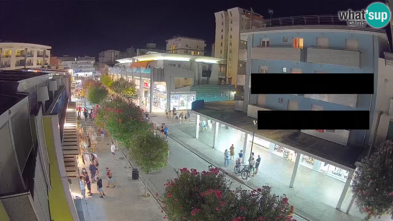 Webcam Paseo de Bibione – Viale delle Costellazioni en directo