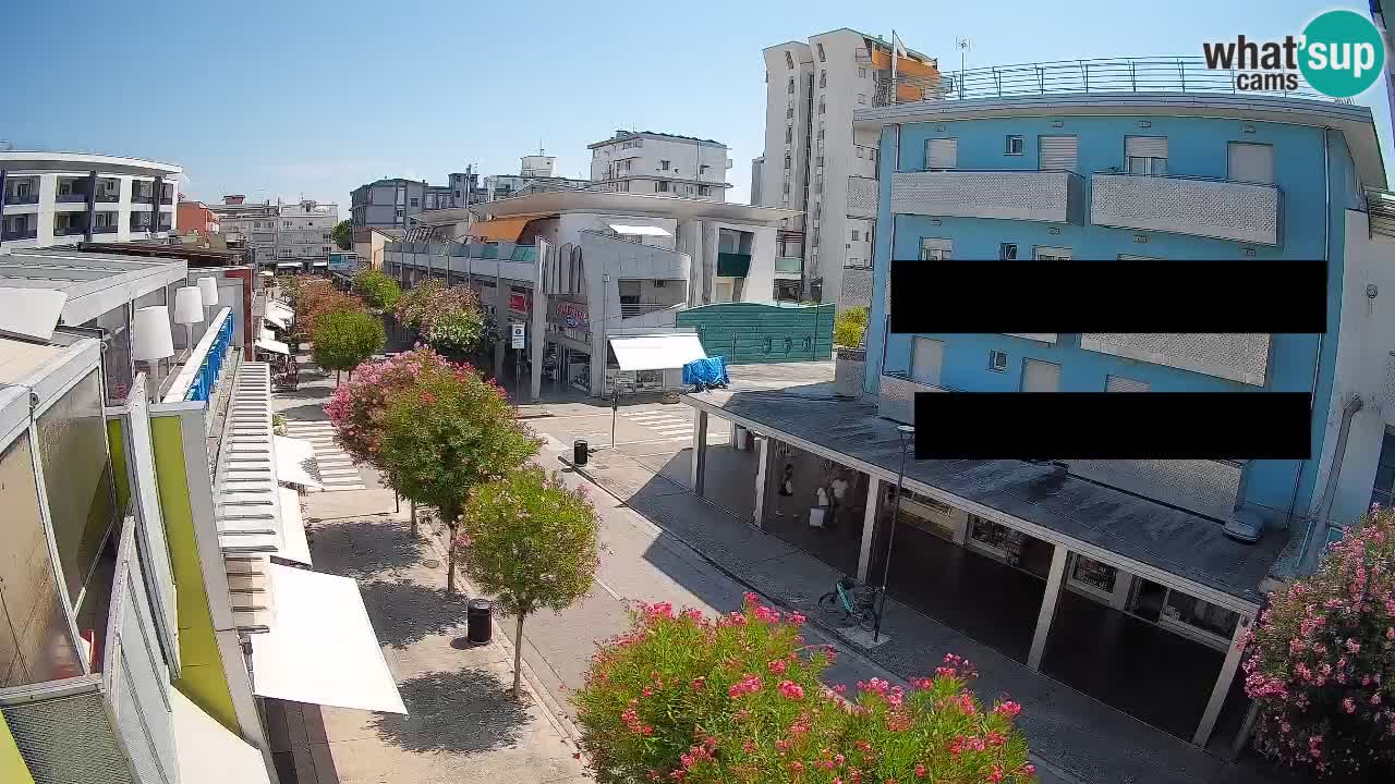 Webcam Promenade de Bibione – Viale delle Costellazioni en direct