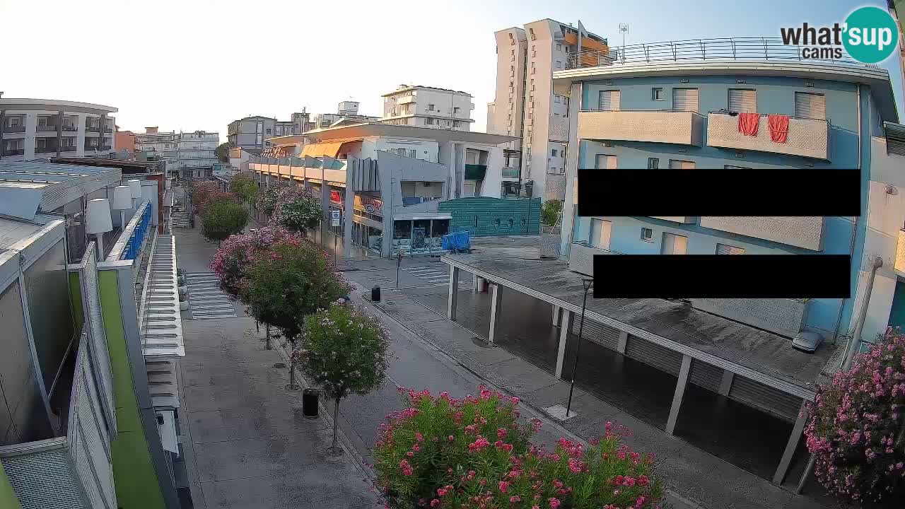 Webcam Paseo de Bibione – Viale delle Costellazioni en directo