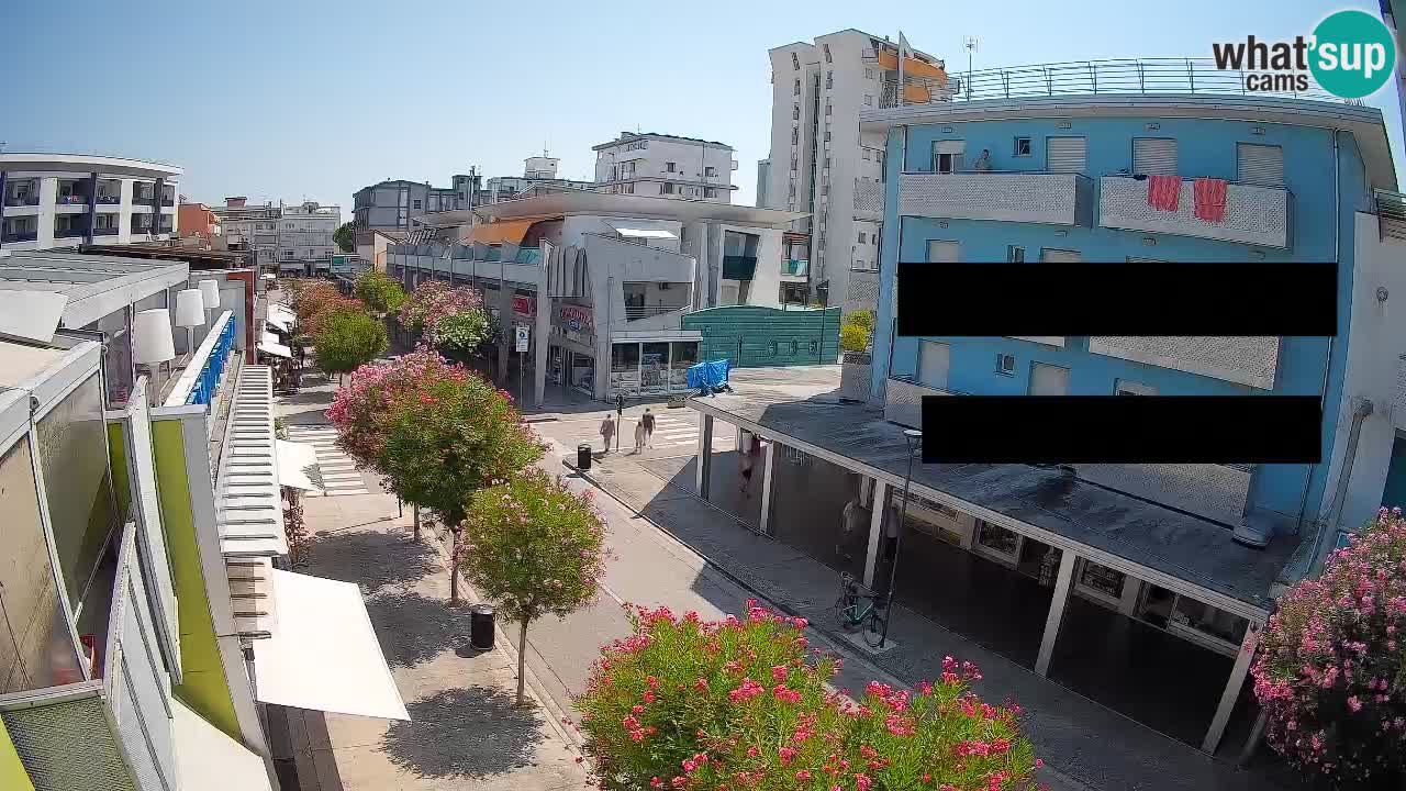 Webcam Promenade de Bibione – Viale delle Costellazioni en direct