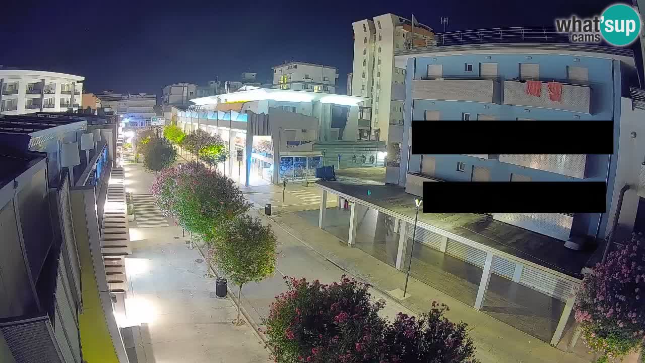 Bibione Promenade Webcam – Viale delle Costellazioni Live
