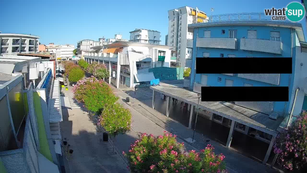 Webcam Paseo de Bibione – Viale delle Costellazioni en directo