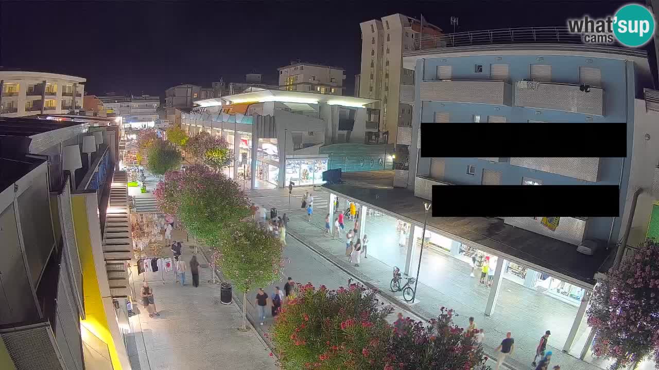 Webcam Paseo de Bibione – Viale delle Costellazioni en directo