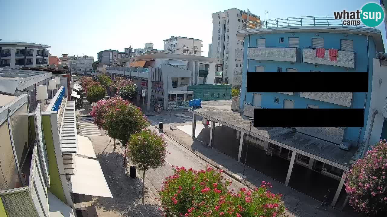 Webcam Promenade de Bibione – Viale delle Costellazioni en direct