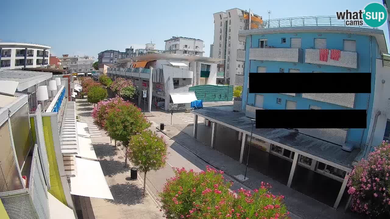 Webcam Promenade de Bibione – Viale delle Costellazioni en direct