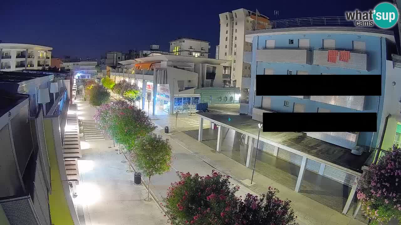 Bibione Promenade Webcam – Viale delle Costellazioni Live