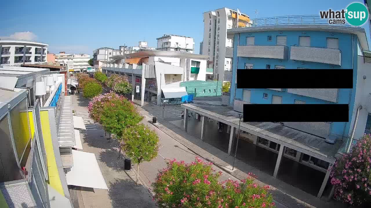 Spletna kamera Bibione Peš cona – Viale delle Costellazioni v živo
