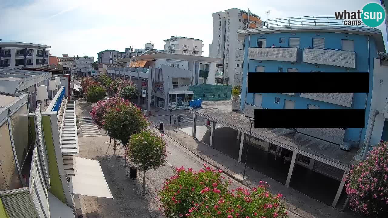 Web kamera Bibione Šetnica – Viale delle Costellazioni uživo