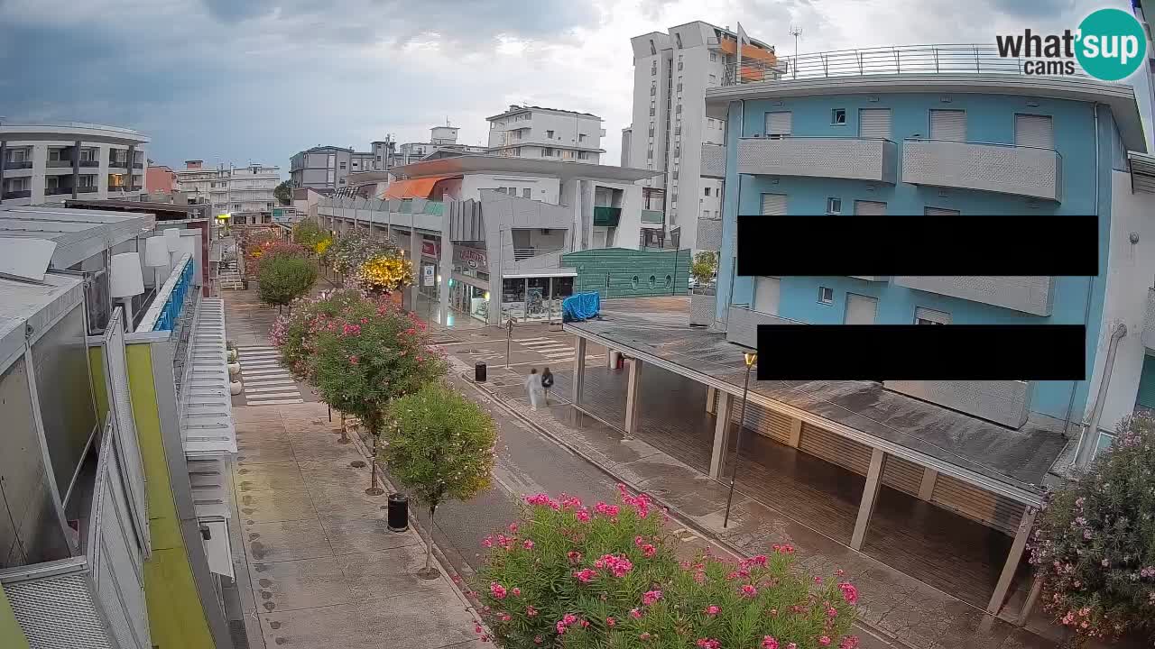 Webcam Promenade de Bibione – Viale delle Costellazioni en direct