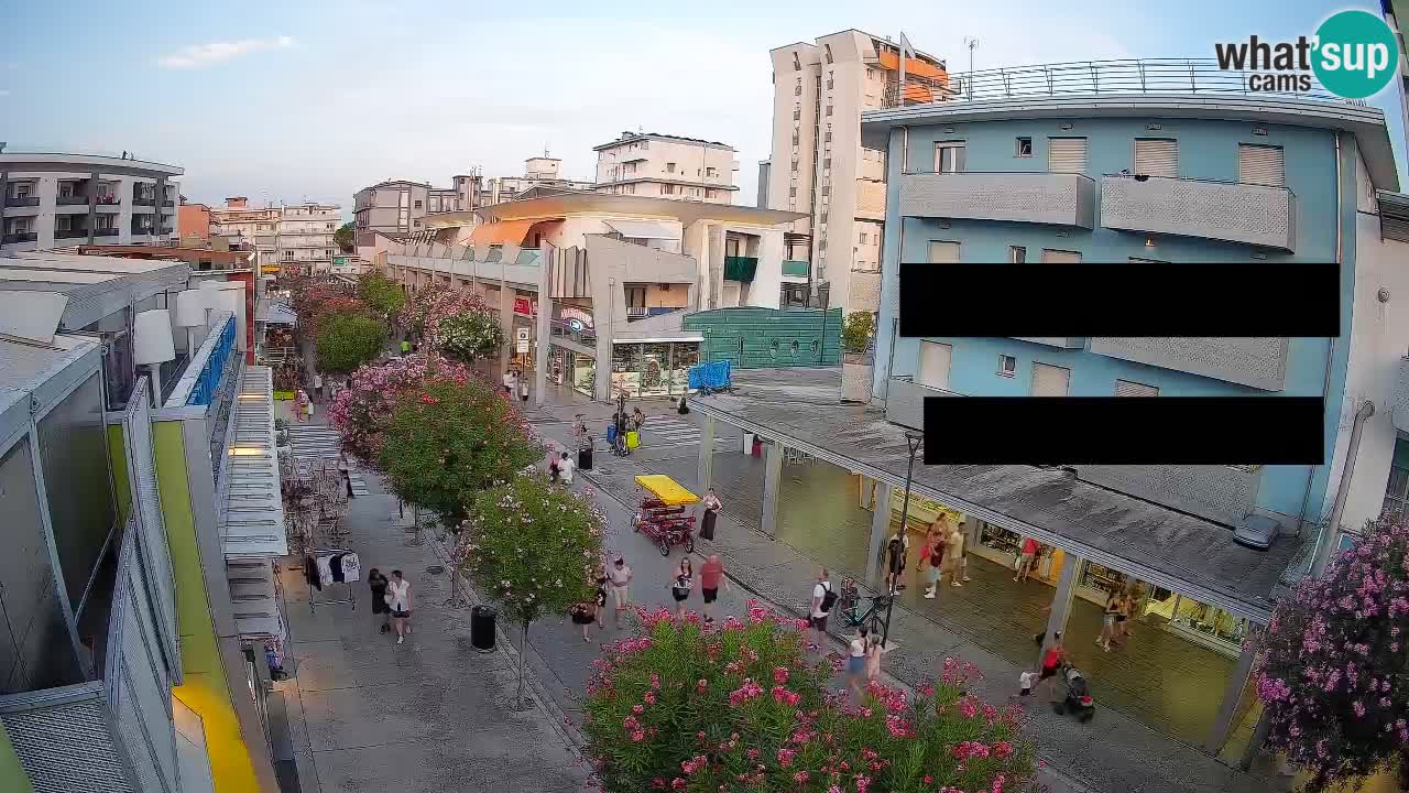 Webcam Paseo de Bibione – Viale delle Costellazioni en directo