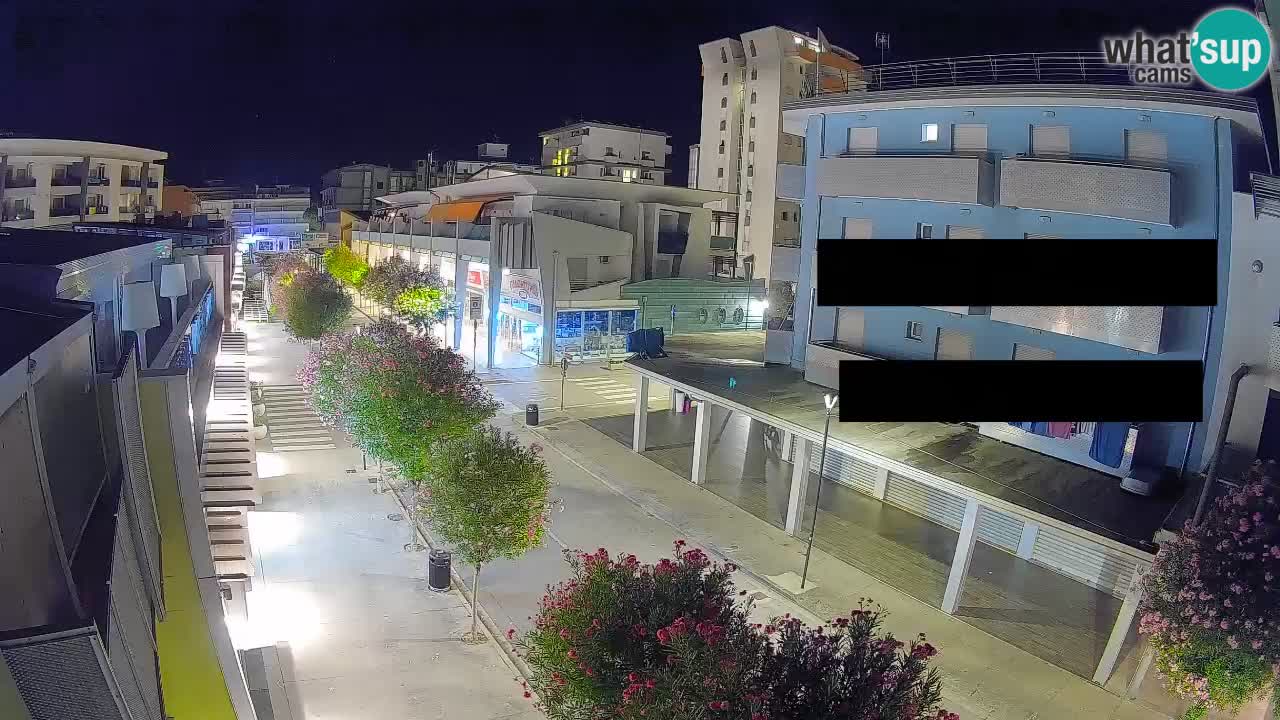 Bibione Promenade Webcam – Viale delle Costellazioni Live