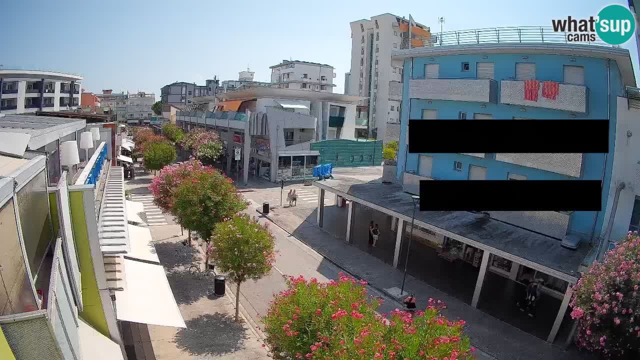 Webcam Paseo de Bibione – Viale delle Costellazioni en directo