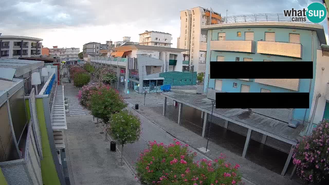 Webcam Paseo de Bibione – Viale delle Costellazioni en directo
