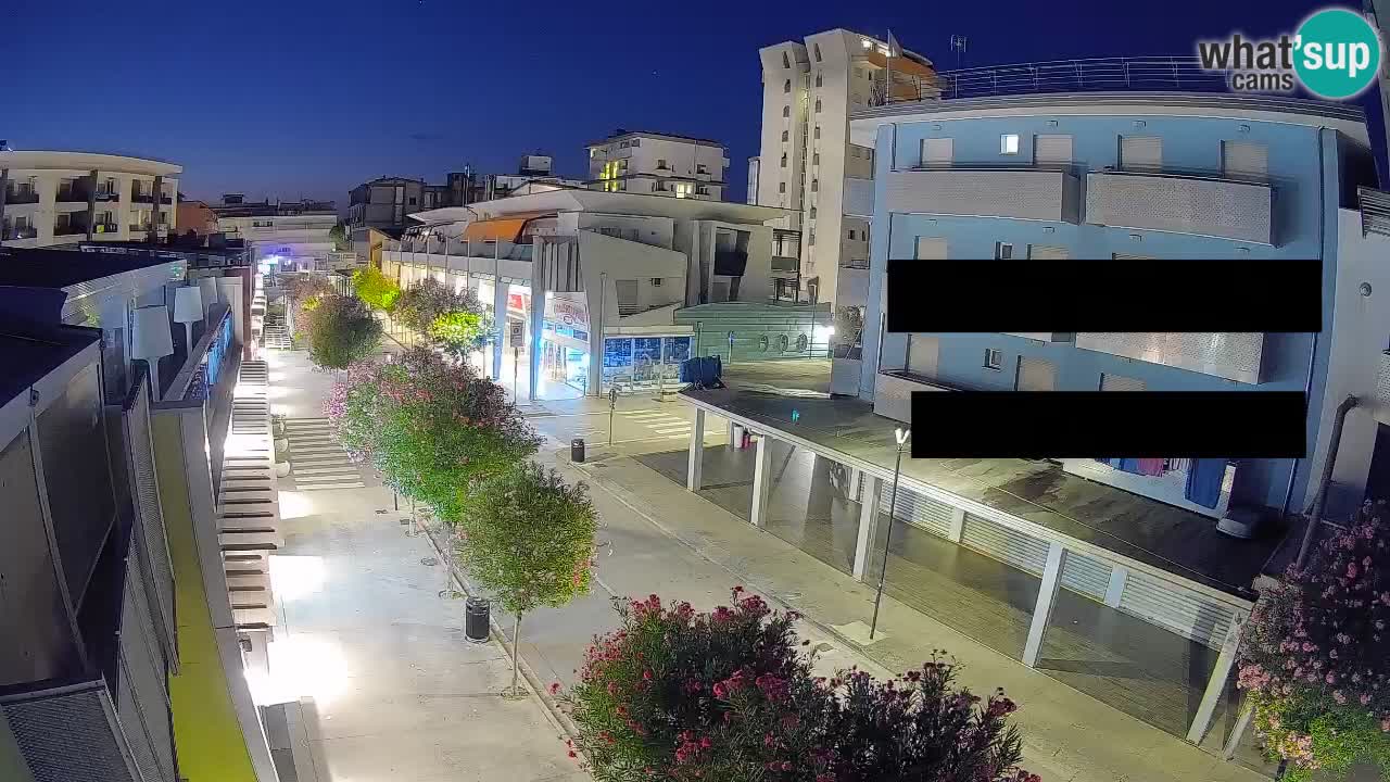 Bibione Promenade Webcam – Viale delle Costellazioni Live