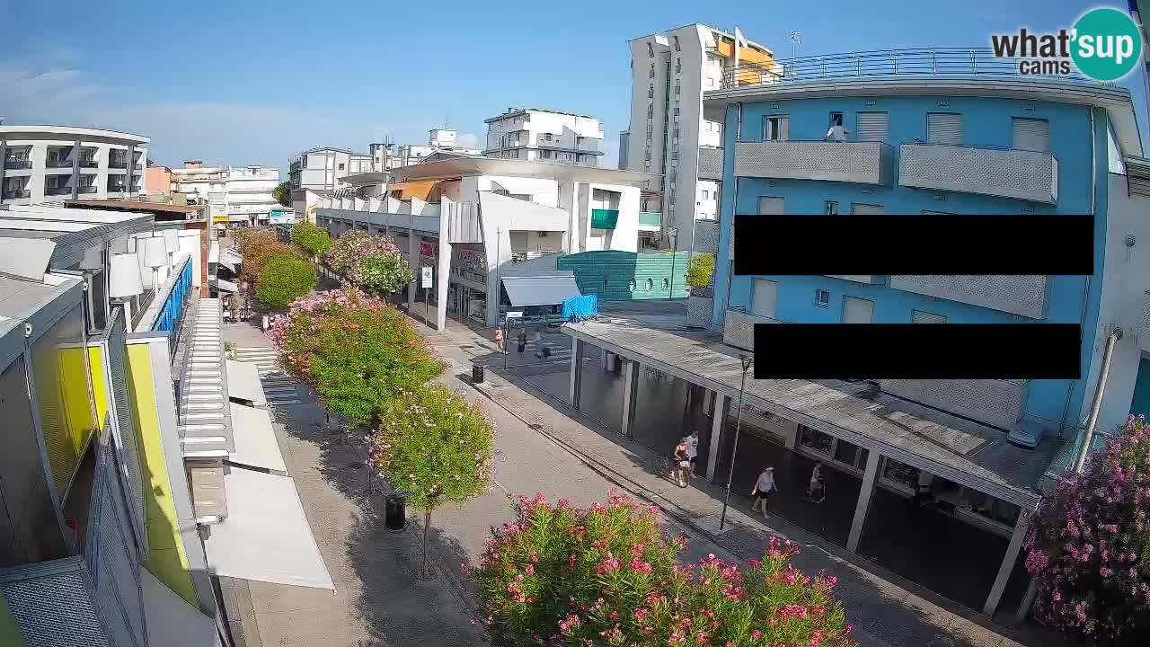 Webcam Paseo de Bibione – Viale delle Costellazioni en directo