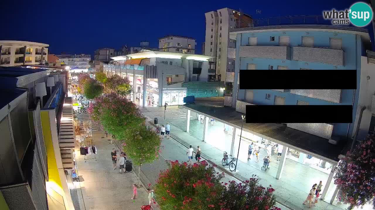 Webcam Promenade de Bibione – Viale delle Costellazioni en direct