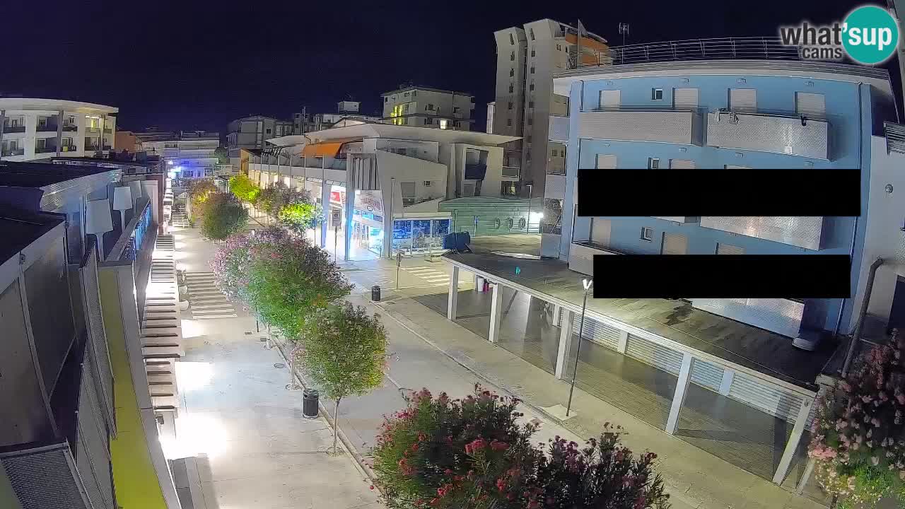 Bibione Promenade Webcam – Viale delle Costellazioni Live