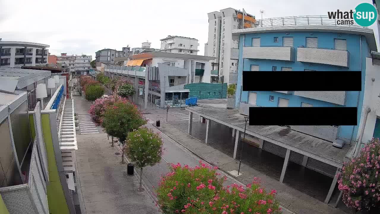 Spletna kamera Bibione Peš cona – Viale delle Costellazioni v živo