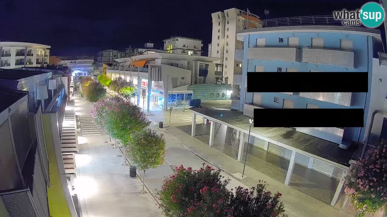 Bibione Promenade Webcam – Viale delle Costellazioni Live