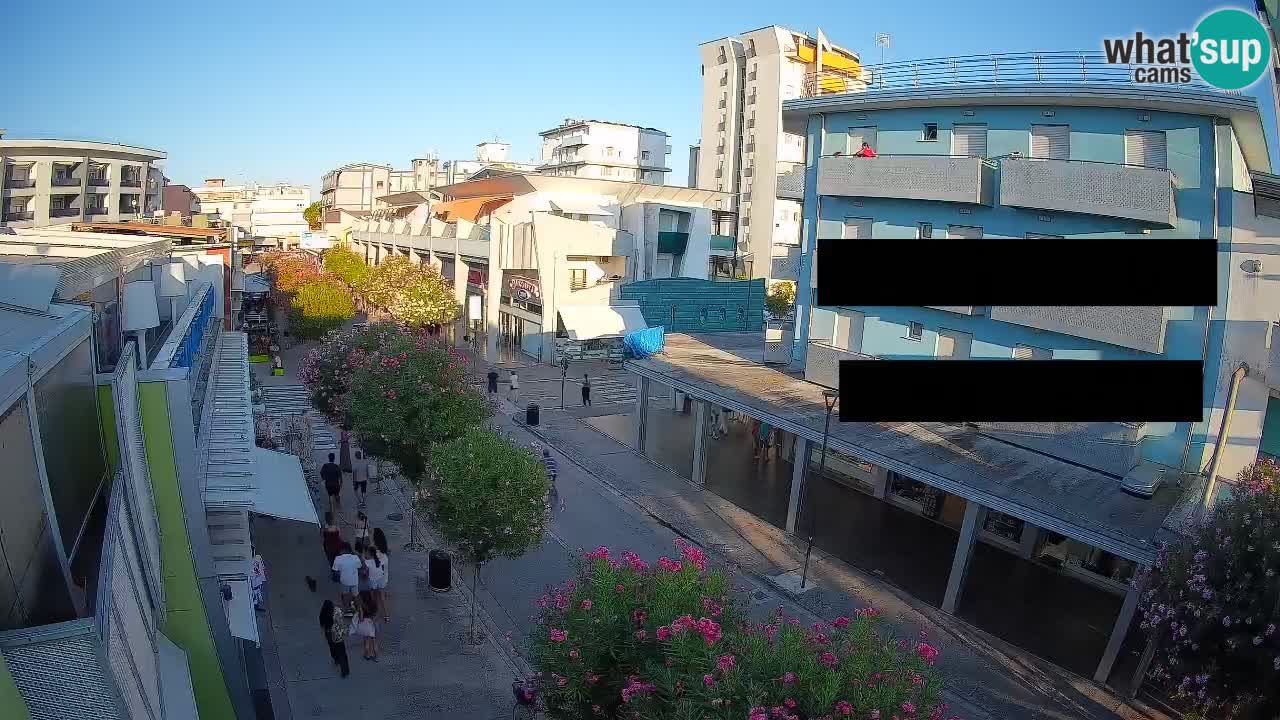 Webcam Paseo de Bibione – Viale delle Costellazioni en directo