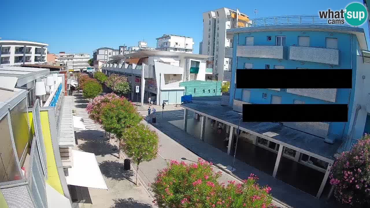 Webcam Paseo de Bibione – Viale delle Costellazioni en directo