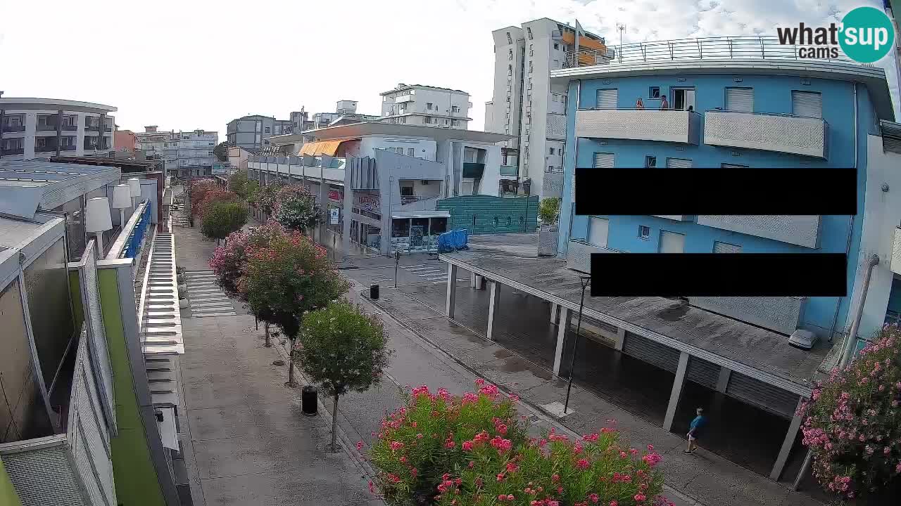 Webcam Promenade de Bibione – Viale delle Costellazioni en direct