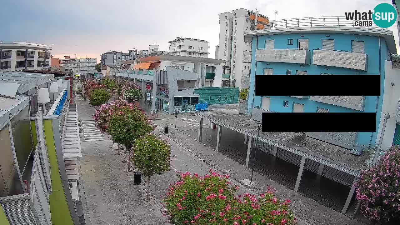 Webcam Paseo de Bibione – Viale delle Costellazioni en directo