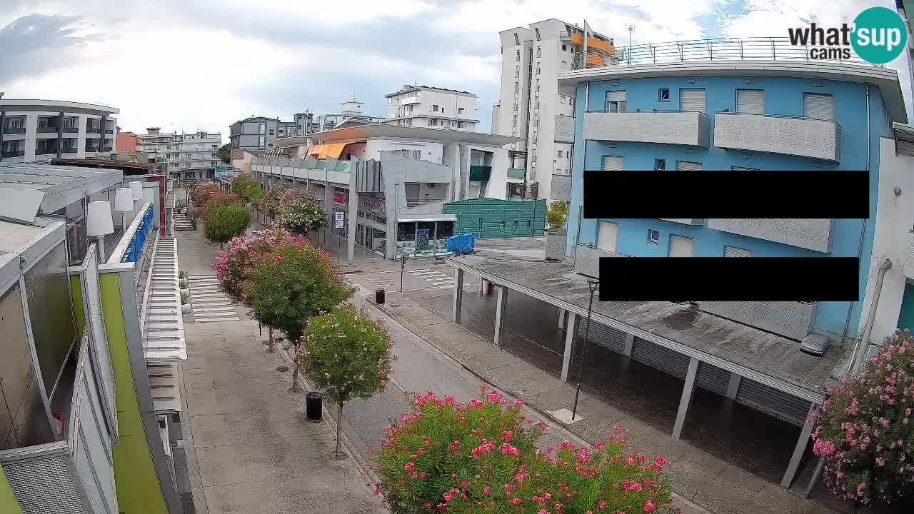 Webcam Passeggiata Bibione – Viale delle Costellazioni in Diretta