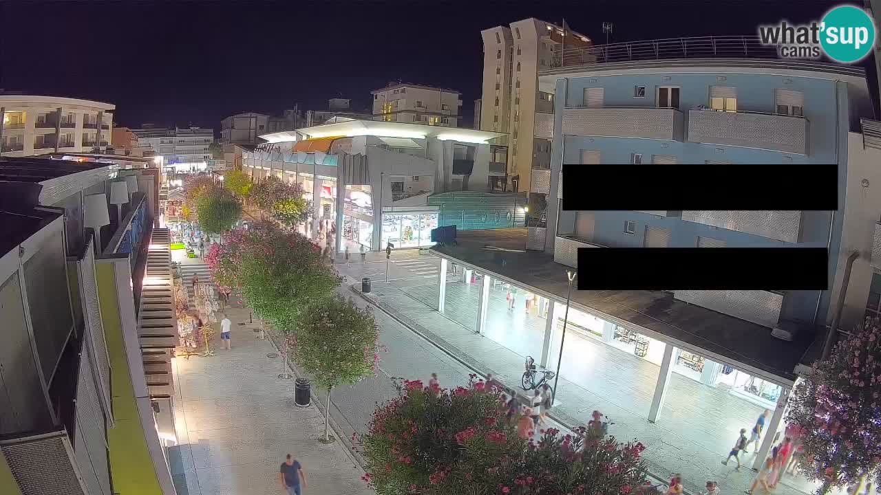 Webcam Paseo de Bibione – Viale delle Costellazioni en directo