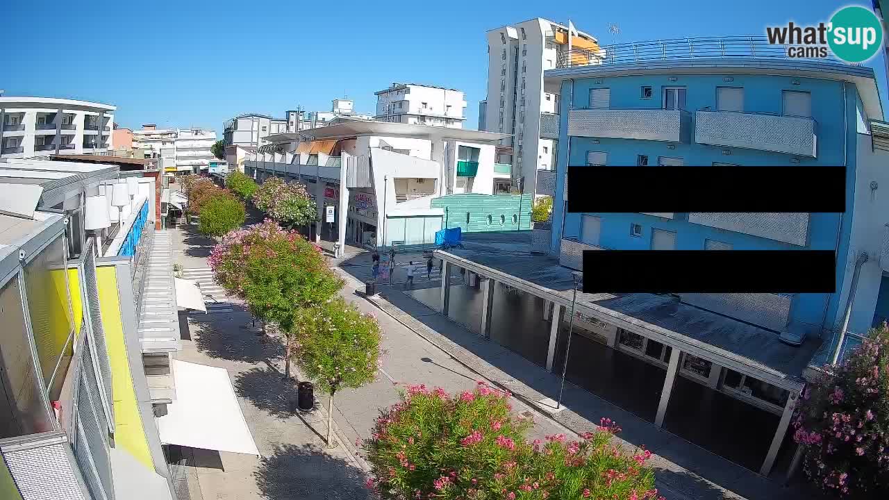 Webcam Paseo de Bibione – Viale delle Costellazioni en directo