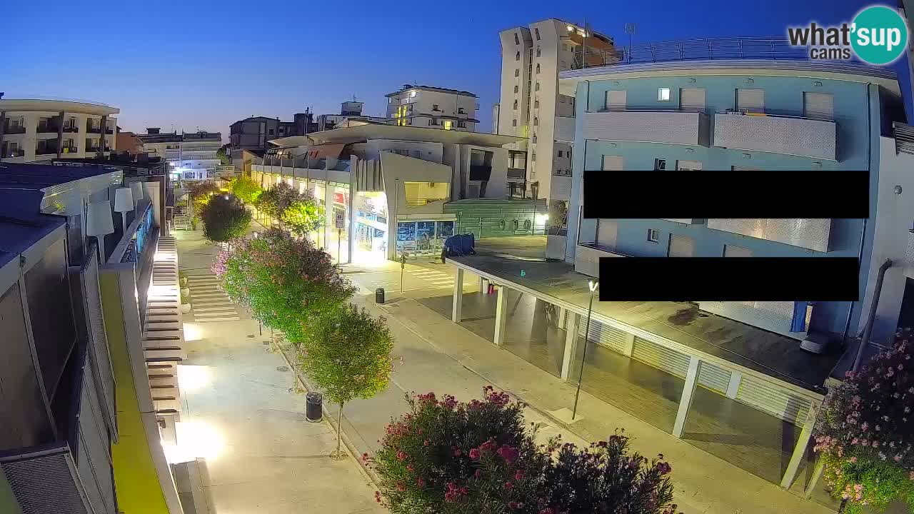 Bibione Promenade Webcam – Viale delle Costellazioni Live