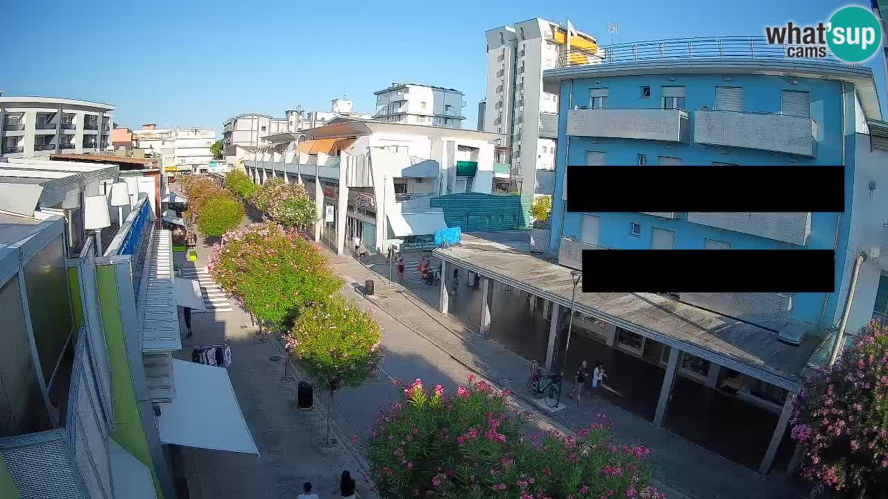 Webcam Paseo de Bibione – Viale delle Costellazioni en directo